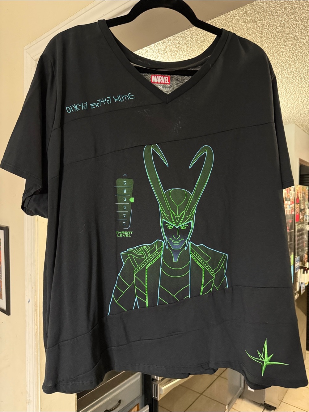 Marvel Disney Loki Crop Top Tee